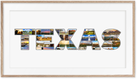 A Texas-Collage is a wonderful travel memory