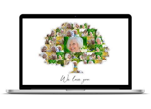 family tree collage granny gift 1