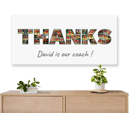 thank you gift coach collage